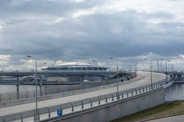 Nisan 2018 Petersburg Rusya Krestovsky Stadyumu Petersburg Daki Gazprom Arena — Stok fotoğraf