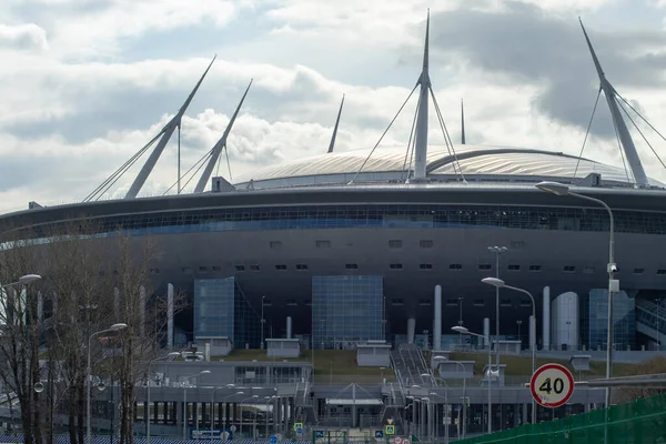 Avril 2018 Saint Pétersbourg Russie Stade Krestovsky Connu Sous Nom — Photo