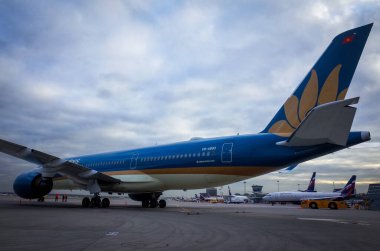 29 Ekim 2019, Moskova, Rusya. Uçak.