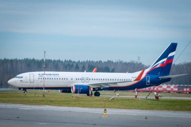 29 Ekim 2019, Moskova, Rusya. Uçak.