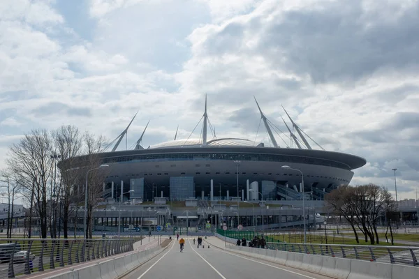 Avril 2018 Saint Pétersbourg Russie Stade Krestovsky Connu Sous Nom — Photo