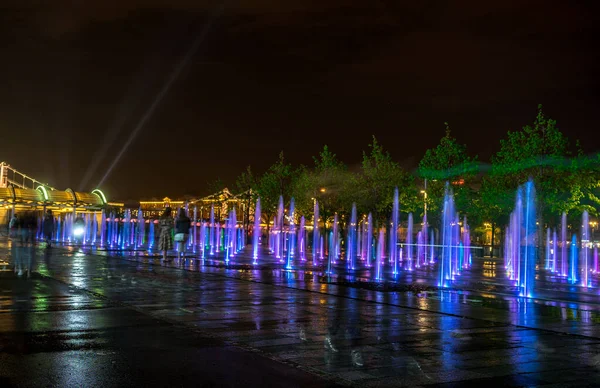 Fontaine Sèche Dans Parc Muzeon Moscou — Photo