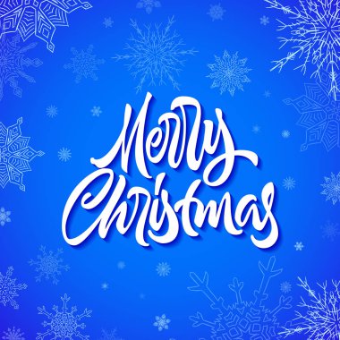 Mutlu Noeller el yazısı ile çizilmiş kar taneleriyle