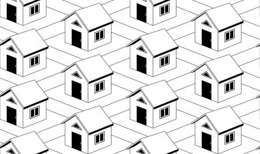 tek renkli seamless modeli ev ile