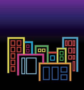 Neon ışıklar şehri