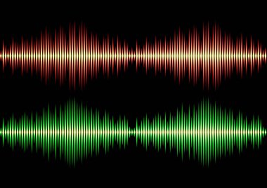 kesintisiz müzik dalga deseni