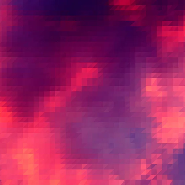 Coucher Soleil Thème Fond Flou Avec Grille Triangulaire — Image vectorielle