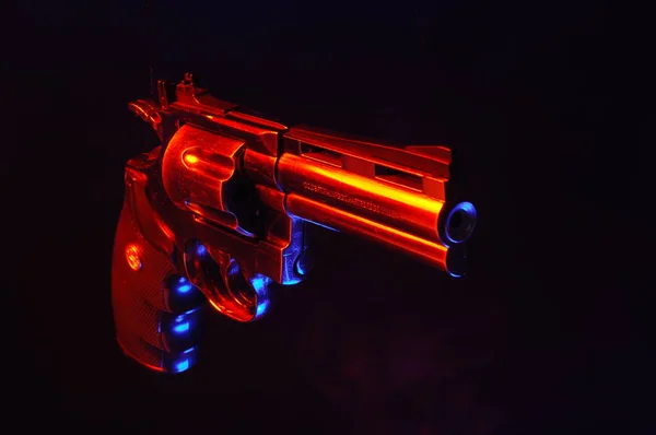 Revolver aus nächster Nähe — Stockfoto