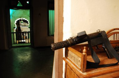 Tabanca yakın çekim