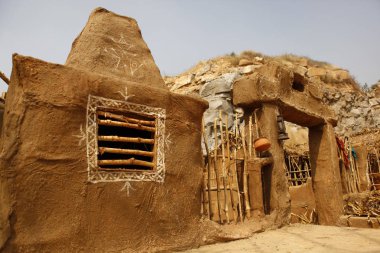 Yoksul kırsal köy evi