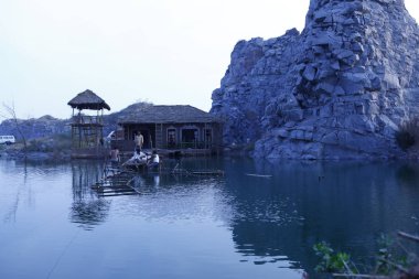 Yoksul kırsal köy evi