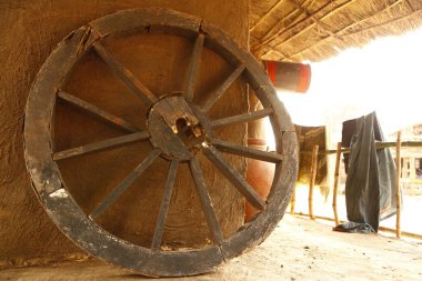 Yoksul kırsal köy evi