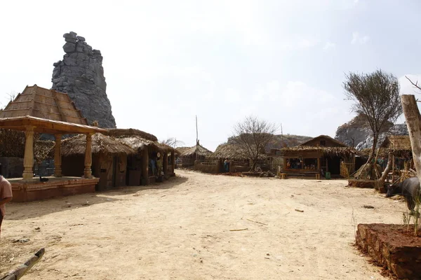 stock image Rural village poor house