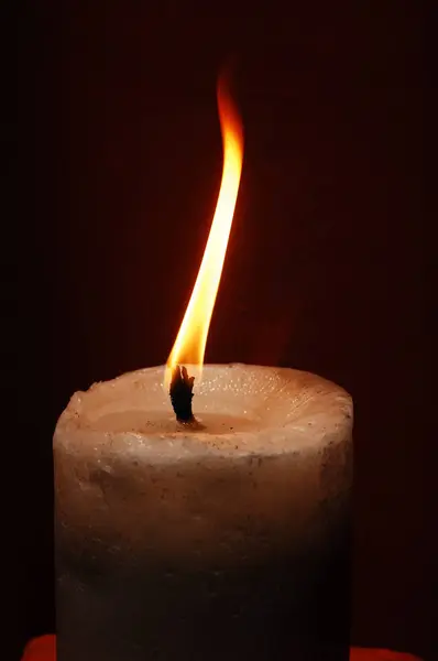 Candle stick in the church — Stock Photo, Image