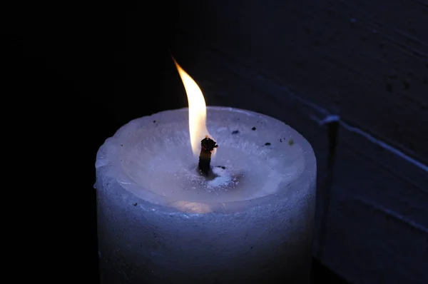 Candle stick in the church — Stock Photo, Image