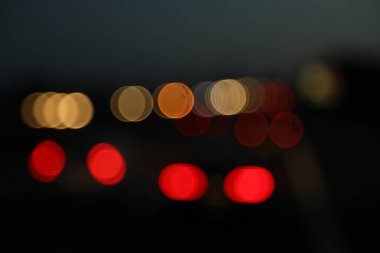 Işıklar arka plan bulanıklık