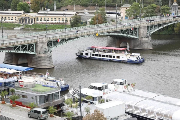 Il turista in barca Europa — Foto Stock