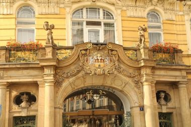 Prag 'daki eski bina