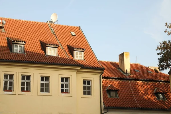 Edifício antigo em Praga — Fotografia de Stock