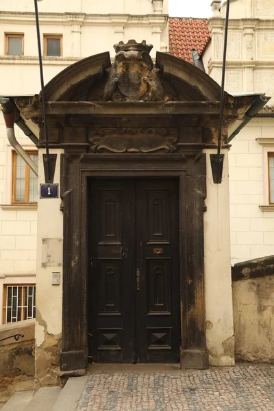 Antic Door at Fort — Stock Photo, Image