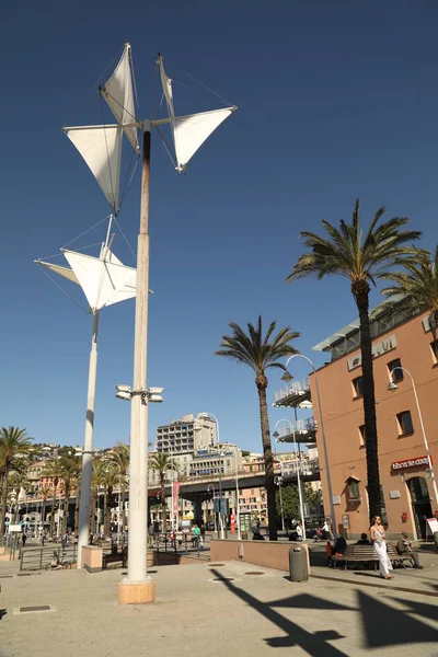 Plats Genua Italien Europa — Stockfoto