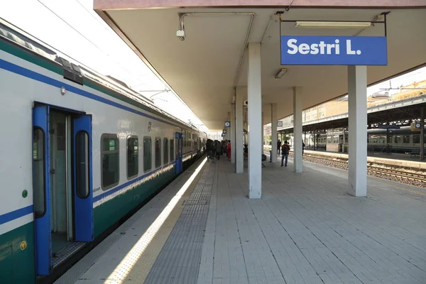 Bahngleise im ländlichen Raum — Stockfoto