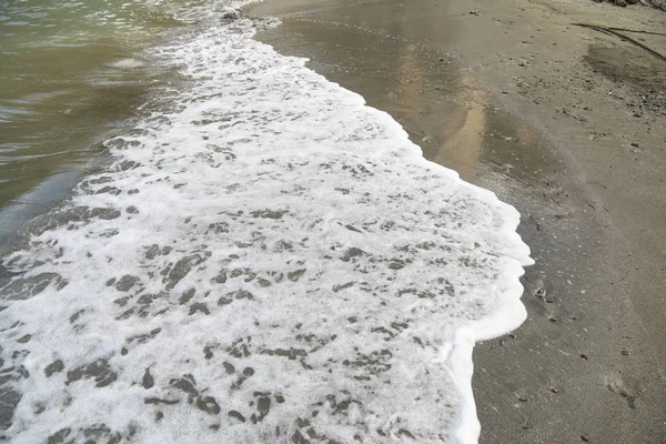 Ondas de água no mar — Fotografia de Stock