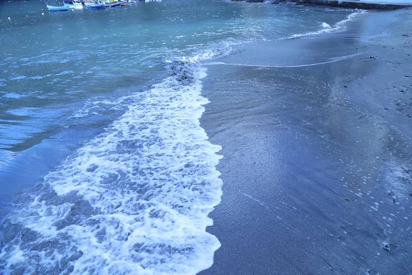 Water waves in the Moonlight — Stock Photo, Image