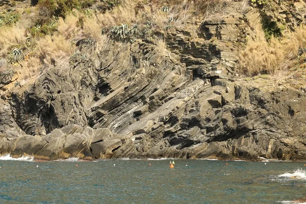 Водні хвилі в морі — стокове фото