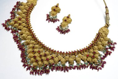 Altın takı makro atış, Hyderabad, Hindistan