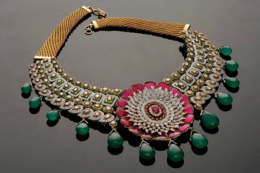 Altın takı makro atış, Hyderabad, Hindistan