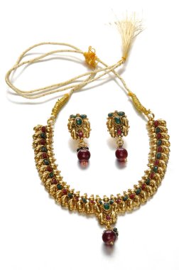 Altın takı makro atış, Hyderabad, Hindistan