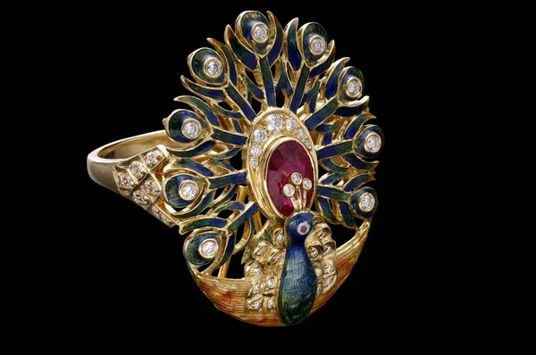 Altın takı makro atış, Hyderabad, Hindistan