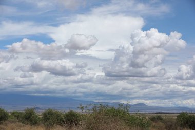 Gökyüzü ve bulutlar Kenya Afrika