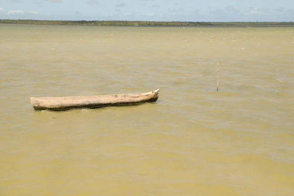 Altes Boot Meer — Stockfoto