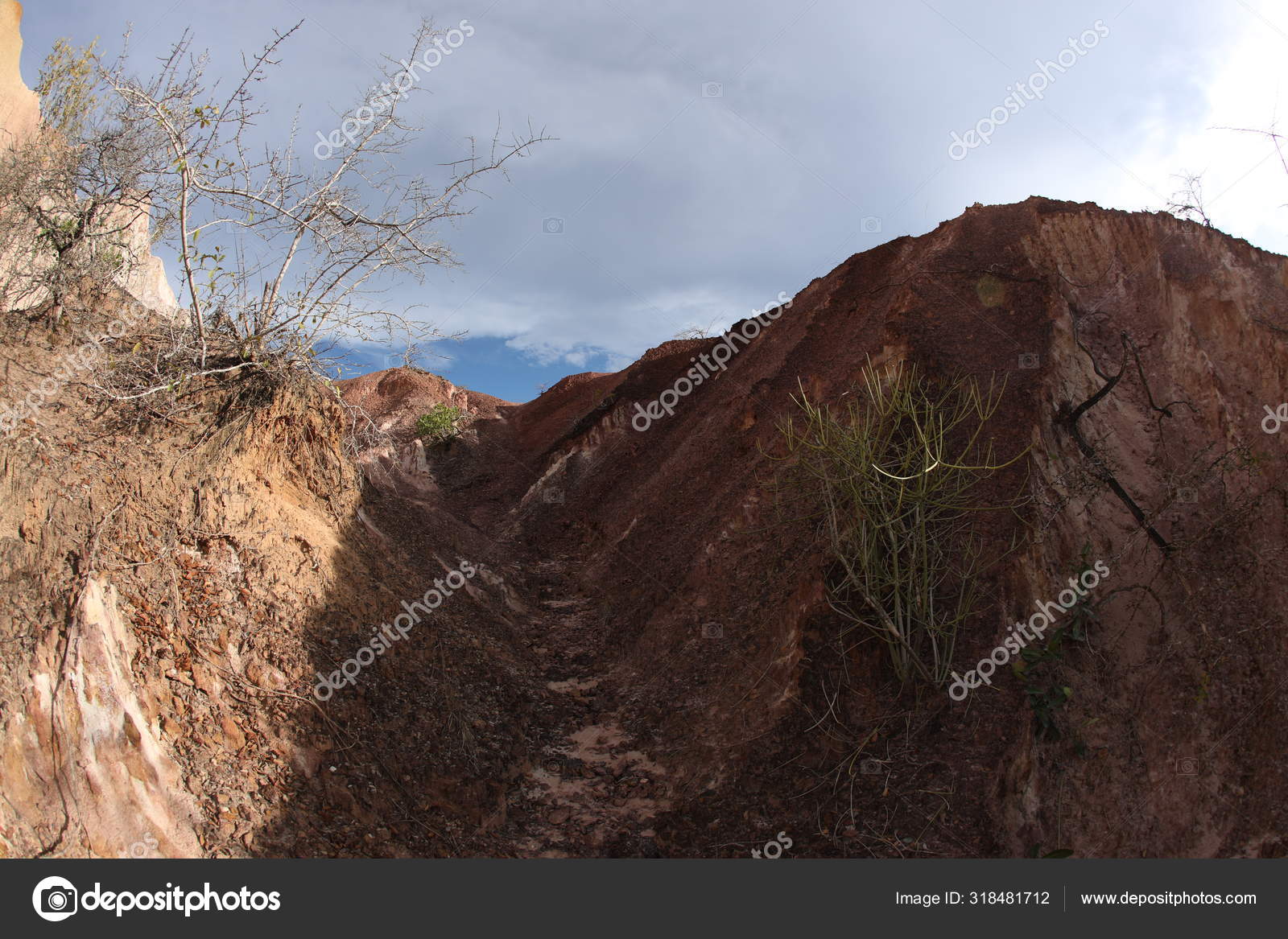 Hells Kitchen Canyon Malindi Kenia África — Foto de stock © rajastills