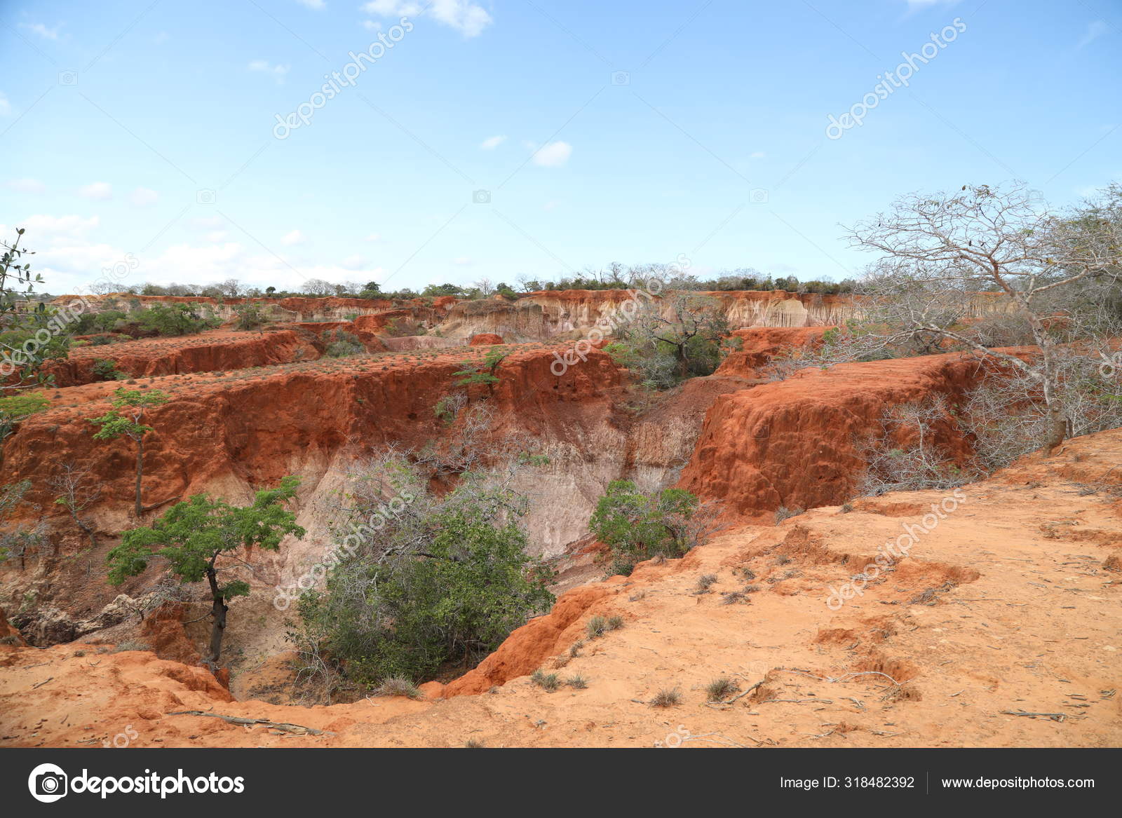 Hells Kitchen Canyon Malindi Kenya Africa — Stock Photo © rajastills