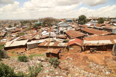 Sokak Marketi Stall Nairobi Kenya Afrika 24 Kasım 2019