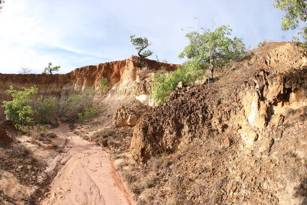 Hells Kitchen Canyon In Malindi Kenya Africa