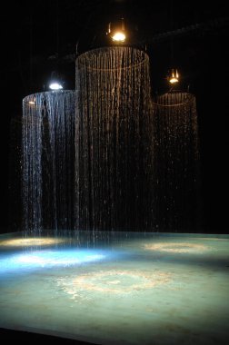 Gün içinde su düşer Işık