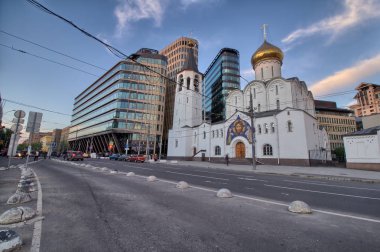 Kilise, Nikolaya Chudotvortsa Tverskoy eski müminler topluluk - Moskova panorama