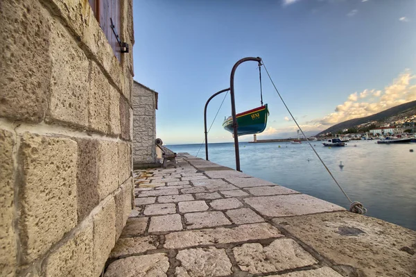 Panorama Senj Istria Croazia — Foto Stock