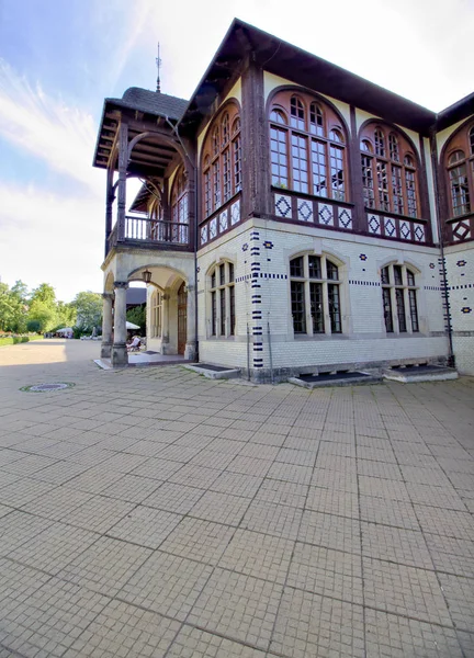 Resort Szczawno Zdroj Polonya Maden Suyu Pompa — Stok fotoğraf