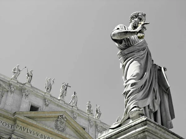 Vaticano Plaza San Pedro —  Fotos de Stock