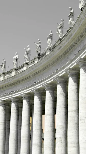 Vaticaan Saint Peter Square Rome Italië — Stockfoto