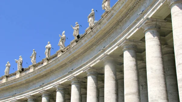 Vaticano Piazza San Pietro Roma Italia — Foto Stock