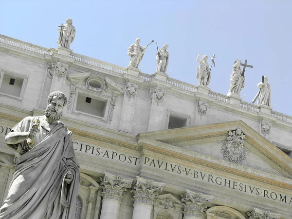 Vatican Saint Peter Square Rome Italy — Stock Photo, Image