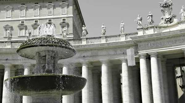 Vatikan Saint Peter Meydanı Roma Talya — Stok fotoğraf