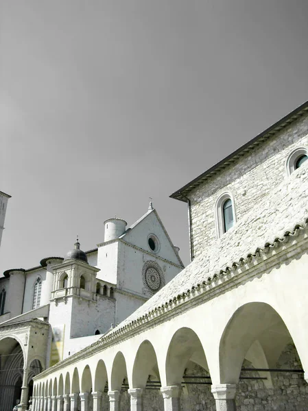 Basílica San Francisco Asís Italia — Foto de Stock