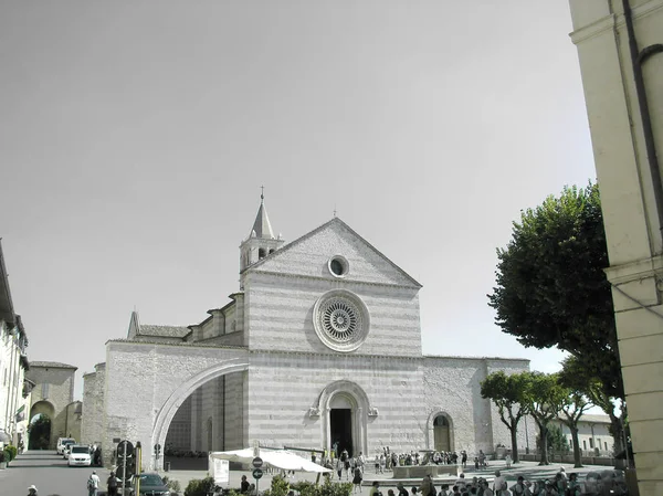 Biserica Rufina Din Assisi Italia — Fotografie, imagine de stoc